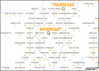 map of Peinnegon