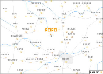 map of Peipei