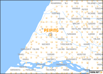 map of Pei-p\