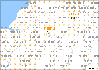 map of Pei-pu