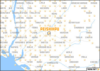 map of Pei-shih-pu