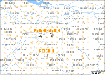 map of Pei-shih
