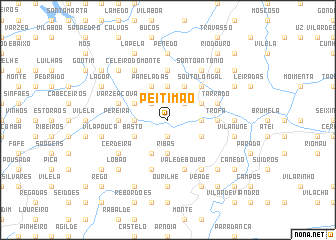 map of Peitimão