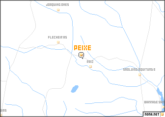 map of Peixe