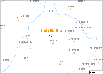 map of Peizhuang