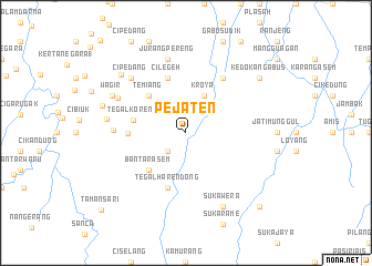 map of Pejaten