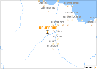 map of Peje Bobo