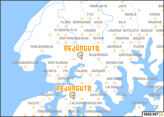 map of Pejunguto