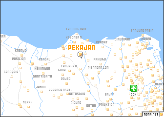 map of Pekajan