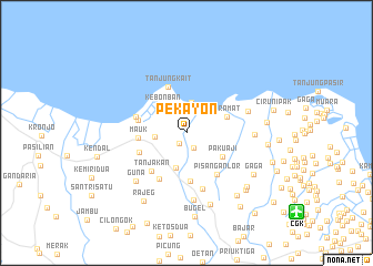 map of Pekayon