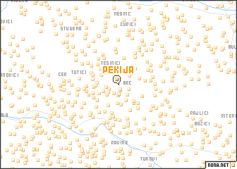 map of Pekija