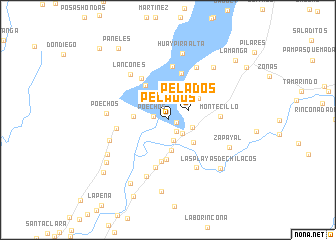 map of Pelados