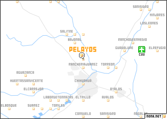 map of Pelayos