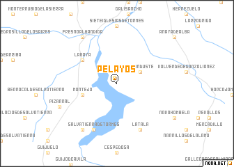 map of Pelayos