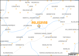 map of Pelegrina