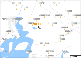 map of Pelekhi