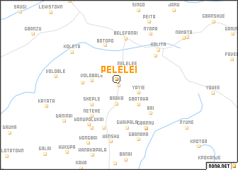 map of Pelelei