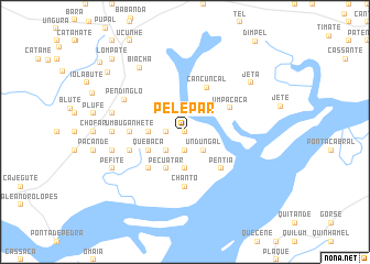 map of Pelépar