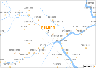 map of Pelera