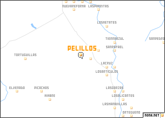 map of Pelillos