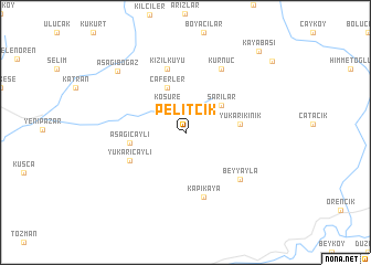 map of Pelitcik