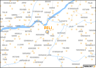 map of Peli