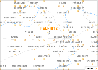 map of Pelkwitz