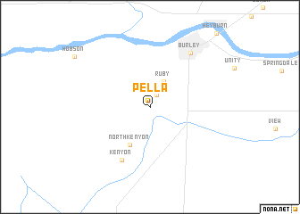 map of Pella