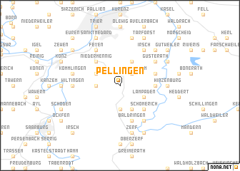 map of Pellingen