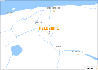 map of Pelo-Sinal