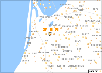 map of Pelour II