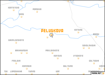 map of Peludkova
