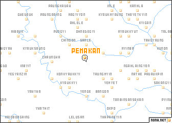 map of Pemakan