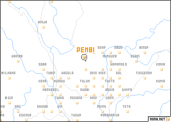 map of Pembi