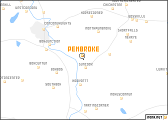 map of Pembroke