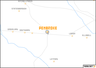 map of Pembroke