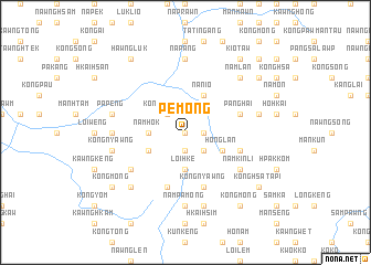 map of Pèmöng