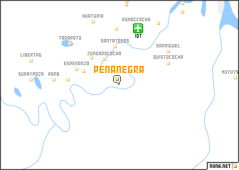 map of Peñanegra