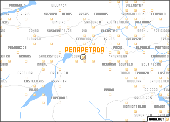 map of Penapetada