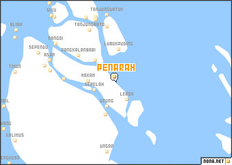 map of Penarah