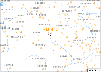 map of Peñato