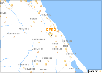 map of Peña