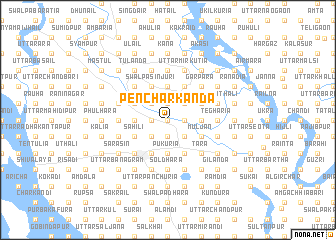 map of Penchārkānda