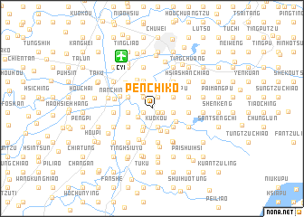 map of Pen-chi-k\