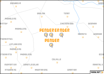 map of Pender