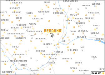 map of Penduha