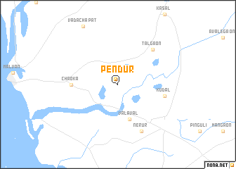 map of Pendur
