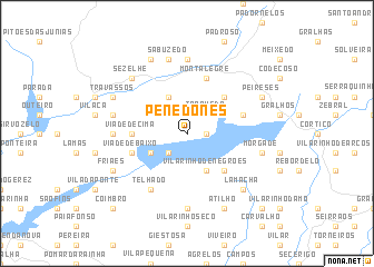map of Penedones