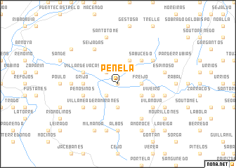 map of Penela