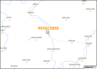 map of Pengchong